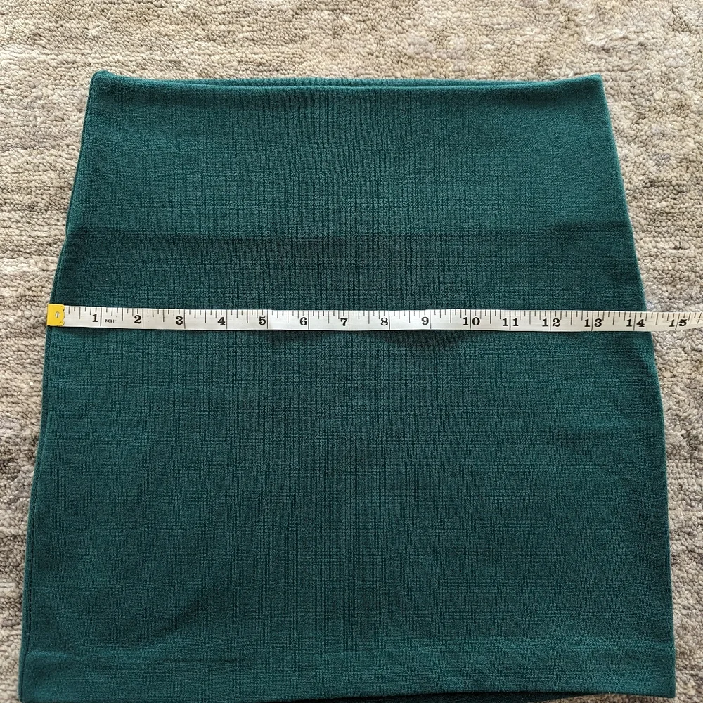 BCBGeneration Green Mini Skirt - Picture 7 of 9